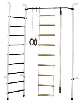 Espalier FitTop M5, Couleur Noir/blanc, montage d'angle