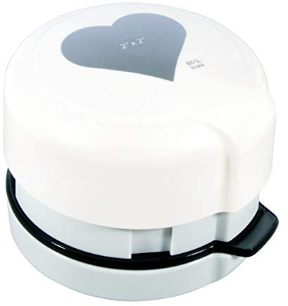 Rayher Paper Craft Punch for Card Making, Scrapbooking and Papercrafts, Heart Design Punch for all-over Patterns, Diameter 5.08cm/2, 69221000
