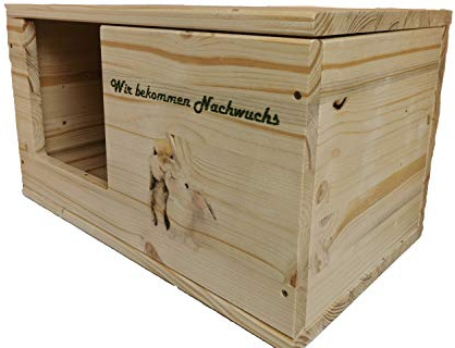 Nagerstore Zwergkaninchen Wurfbox 45x25x22cm