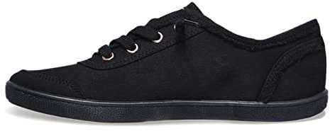 Skechers Damen Bobs B Cute Sneaker, Black Canvas Trim, 41 EU