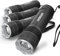 Eveready LED Torch, Super Bright Flashlight, Ideal for Emergencies, Camping and Outdoor Lights, Pocket Torch, Pack of 4