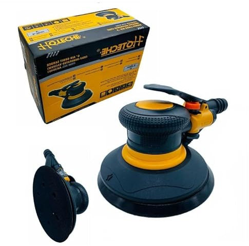 Levigatrice orbitale pneumatica ad aria compressa 150 mm 10500 giri/min 6.3 Bar levigatrice per legno, auto, metallo, levigatrice multifunzione professionale