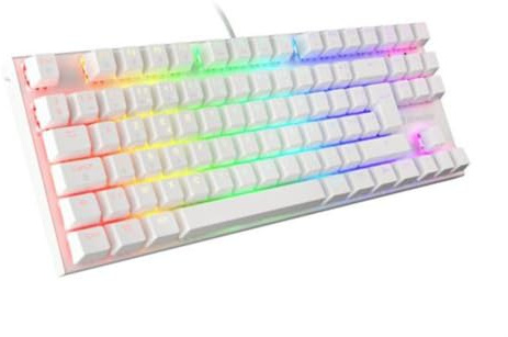 Genesis Clavier Gaming Filaire Azerty Thor 303 TKL Blanc