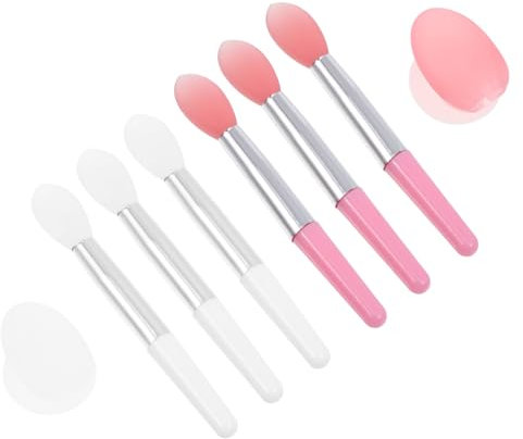Mikinona 2sätze Silikon-lippenmasken-applikatorstifte Praktisch Für Make-up Enthalten Sicher Und Langlebig