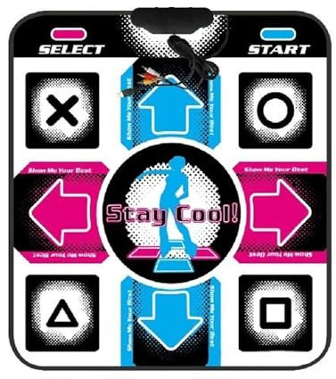 Tanzmatte Für Mädchen – Leuchtende Tanzunterlage, Musikalische Tanzspielmatte Für Kinder Mit Leuchtendem 9-Muster | Musikalische Tanzmattenspiele Für TV-Computer, Weihnachts-/Valentinstagsgeschenke, T