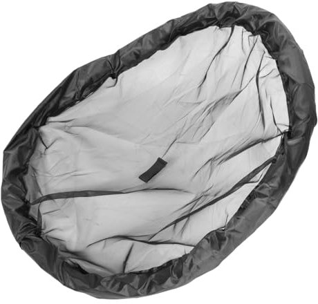 VANZACK Îlot Flottant Rond pour Plantes Aquatiques Jardin D’étang Noir Filet Protecteur Barrière Flottante Anti-Poissons Écologique Et Support