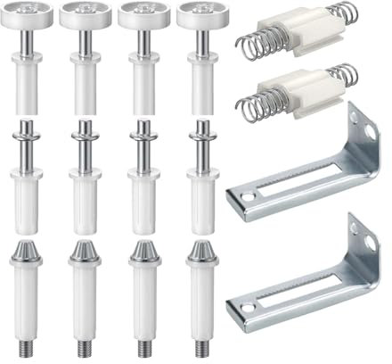 Set Quincaillerie Porte Pliante Kit De Réparation Anti-Usure Et Précis Pour
