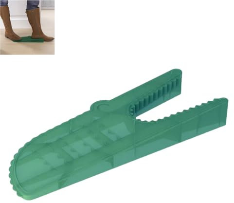 LiJuanWang Stiefelknecht,Schuhabzieher Kunststoff,Effektiver Schuhabzieher,Stiefelausziehhilfe,Stiefelknecht für Reitstiefel,Für Gummi,Garten und Reitstiefel,33cm