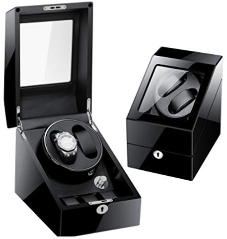 Watch Winder Automatic Watch Wickler Uhr Wickler Mechaniker mechanische Uhr Automatische Wickelbeobachtungsbox Wickler Awameling Tischlagerbox Drehen Tisch Uhr Wickler Uhrenstorte Uhr Wickler Wickler