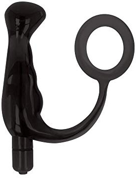Wuhuarou Vibrador Prostático Negro para Hombre - Experiencia de Placer Profundo - 10 Centímetros - Discreto y Seguro