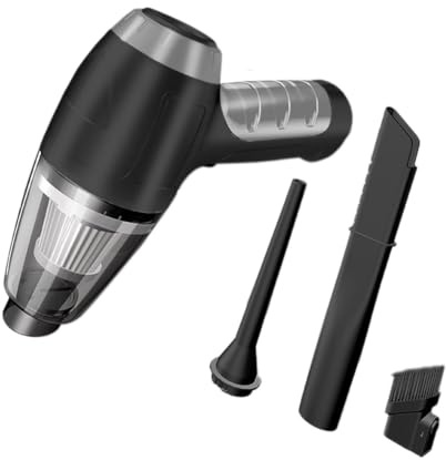Flaroey Aspirapolvere per Auto Wireless Portatile con Funzione di Aspirazione e Soffiatura Integrata Super Aspirapolvere Multi-Funzionale Aspirapolvere per Auto.