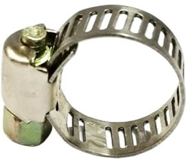 Ensemble inférieur Collier de serrage réglable en acier inoxydable pour tuyau de carburant automobile, clip d'étanchéité pour tuyau de 9 à 16 mm Soufflet De Cardan