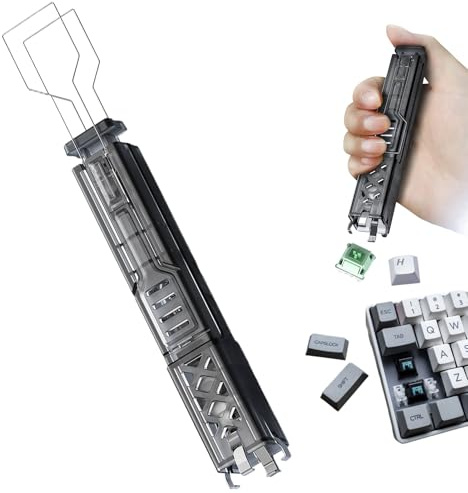Estrattore di Tiralischemi Strumento antiscivolo per rimuovere i keycap | Estrattore per copritasti Per tastiera meccanica da con funzione