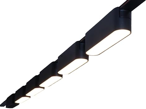 SLEDVENIA LED-Schienensystem Starterset 2m, 5x6W 4000K | 40V Safe Touch – berührungssicher. Sofort einsatzbereit, keine zusätzlichen Lampen nötig