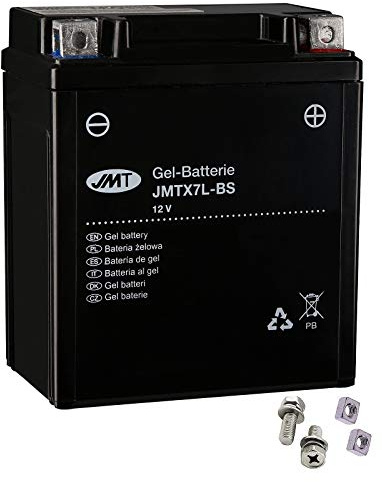 YTX7L-BS JMT Gel Batterie für CB 600 F Hornet Baujahr 1998-2001