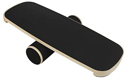 Balance Board Balance-Trainingsgerät Roller Balance Training Board Home Fitness Training Yoga Übung Holz Yoga Board
