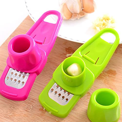 Kreative Multifunktionale Knoblauchmühle Küchenhelfer Knoblauchstampfer Manueller Knoblauchmixer Knoblauchstampfer