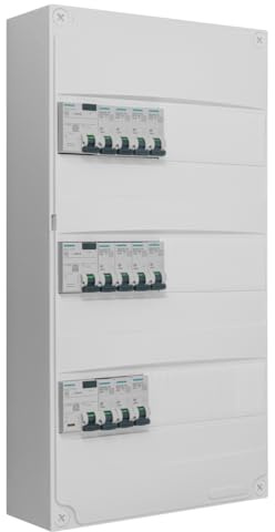 Siemens - Tableau 3 Rangées Pré-Équipé 2 Inter Diff 40A + 1 Inter Diff 63A