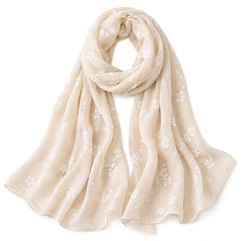 MAIRY Scarfs for Women Lightweight Fashion Shawls and Wraps Soft Large Neck Wrap Stole Ladies Scarves Gifts Oversized Scarf, 13602