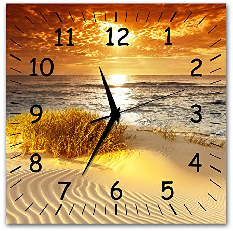Bilder-Manufaktur BM wahlweise Funkwanduhr ODER Quarzwanduhr Funkwanduhren Funkuhr Wanduhr Funk ODER Quarz kein Ticken lautlos geräuschlos leise modern ohne Tickgeräusche MF10-9273-funk
