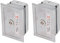 Keenso Persiana Enrollable con Cerradura de Llave, Caja de Interruptor de Llave de 2 Piezas de Acero Inoxidable Universal con Juego de Accesorios de Llaves para Puerta