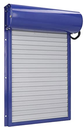 Fockety Automatische Hühnerstalltür, Multi-Modi-Hühnerstall-Türöffner mit Programmierbarem Timer, Batteriebetrieben, Rahmen aus Eisenblech, Hühnertüröffner, Rollladen für Home Farm