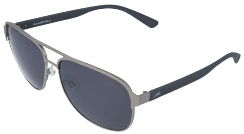 Gamswild WM4040 Pilotenbrille Fliegerbrille Sonnenbrille GAMSSTYLE Mode Brille Damen Herren Unisex Glasfarbe blau | grün