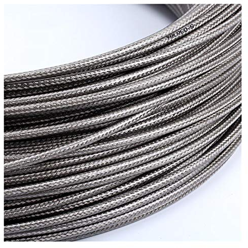 YANHAO Fahrrad Bremszug Schaltzug Set 3m 5mm Fahrradbremse Kabel Mountainbike Umschaltgehäuse Umwerfer Fahrradkabel Webstinie Rohrschlauch Schaltkabel Fahrradteile (Size : Shifting Titanium)