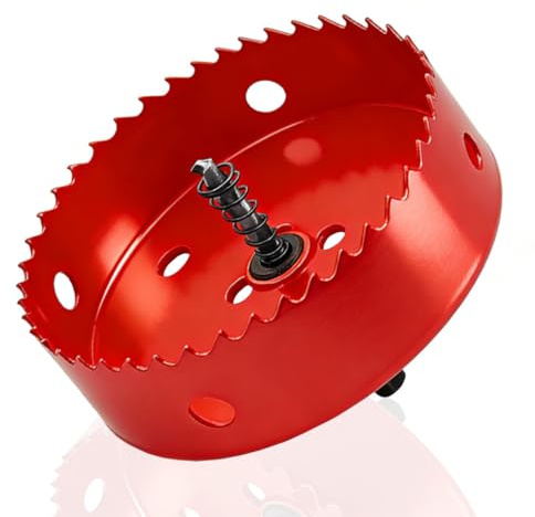 Scie Cloche Bimétallique 160 mm Perceuse Universelle HSS M42 Scie Cloche Avec Arbre Triangulaire pour Bois PVC Aluminium Métal Inoxydable