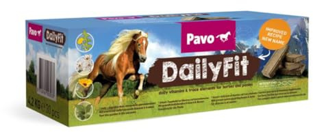 Barritas Multivitamínicas para Caballos Pavo DailyFit 4,5 Kg (30 Briquetas)