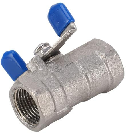 Valve à Billes à Double Sens, Port Complet d'arrêt de Bille de Bille Port Complet 3/8 Pouces Npt Valve Femelle Feme DN10 1.6 MPA