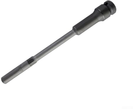 Chrom-Vanadium-Stahl, 8–19 mm, extra lang, dünnwandig, Steckschlüssel mit 1/2-Zoll-Vierkantantrieb für Automobilmaschinen (8 mm)