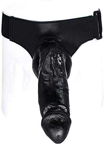 TRQOYTU Godes Ceinture, Gode Ceinture Avec Harnais, Sangle En Nylon Réglable, Gode En Silicone, Masturbation, Jouet Sexuel SM Pour Femmes, Hommes, Couples, En Particulier Chair Lesbienne