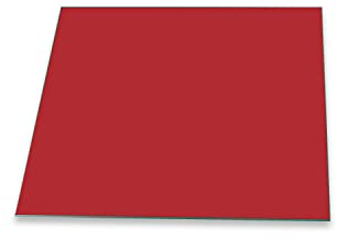decorwelt | Herdabdeckplatte 60x52 cm Ceranfeldabdeckung 1-Teilig Universal Elektroherd Induktion für Kochplatten Herdschutz Deko Schneidebrett Sicherheitsglas Spritzschutz Glas Rot
