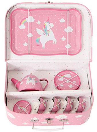Sass & Belle Rainbow Unicorn Kids' Tea Set