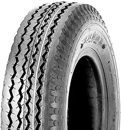 BITS4REASONS KENDA K371 PNEU DE REMORQUE 8 POUCES Avec Chambre à Air 4.80/4.00-8 (120/85-8) (TT) (6PR) (70M) (HIGH SPEED) Valve TR13 En Caoutchouc – Haute Stabilité Et Durabilité