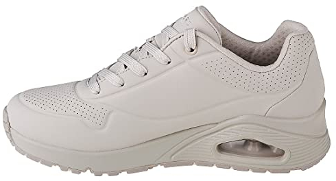 Skechers Uno Stand On Air, Scarpe da ginnastica Donna, Off White Durabuck, 38 EU