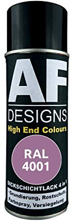 Peinture à couche épaisse 4 en 1 RAL 4001 - En spray