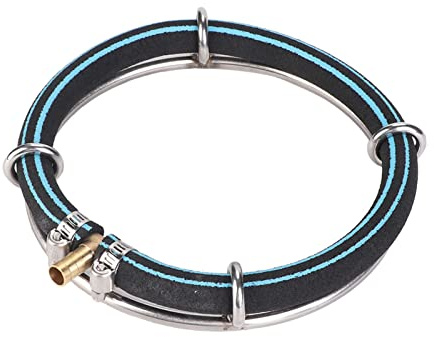 XRMXF Anello aeratore giapponese Koi stagno ventilazione ossigeno, erogatore giapponese per laghetto Koi, ma anche per ossigenazione nel laghetto da giardino (1 passante/Ø 20 cm)