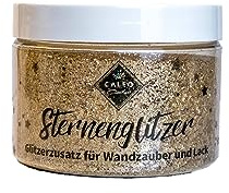 Caleo Color Glitzerzusatz für Wandzauber Schutzanstrich - ökologisch, frei von Plastik (Sternenglitzer)