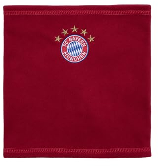 FC Bayern München Fleece Snood I Schlauchschal I Loop I 5-Sterne I Kinder I Rot