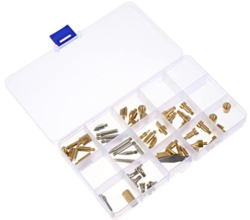 DIYEAH 1 Juego Cabeza De Hierro Tallada Pluma De Soldadura Kit De Pluma De Grabado Herramienta Pluma Kit De Punteado Pasta De Antorcha Herramienta De Punteado Kit De Soldadura Aleación