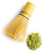 Batidor de Matcha de Bambú Dorado Hecho a Mano, Batidor Tradicional Japonés Chasen Matcha, Batidor de Bambú Hecho de Bambú Orgánico Duradero y Sostenible(100% Bamboo)