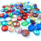 XOXVURI Piedras Decorativas De Cristal 200 G/Aprox. 40 Unidades De Piedras De Cristal Coloridas Para Niños Piedras Decorativas Para Jarrones Piedras De Mosaico Para Manualidades