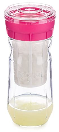 Kefirko Cheese Maker 1,4l - Set per Preparare Il Formaggio Di Kefir In Casa - rosa