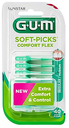 Gum Soft Picks Confort Flex Regu 40U 660