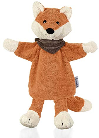 Sterntaler 3622055 Handpuppe Fuchs, Ideal für Puppentheater und Rollenspiele, 32 x 21 x 9 cm, Rotbraun/Weiß