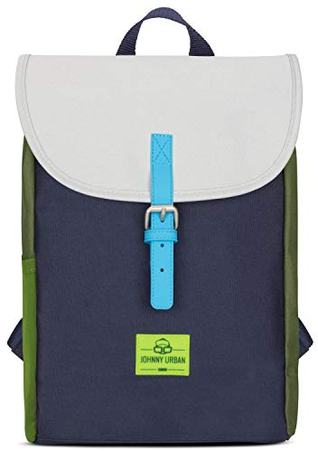 Johnny Urban Rucksack Kinder Mädchen & Jungen Grün - Junior Liam - Kinderrucksack mit Brustgurt - Aus recyceltem Material - Ab 3 Jahre - 7L - Wasserabweisend