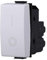 MODULI PRESE INTERRUTTORI SHUCKO PULSANTI USB DIMMER COMPATIBILE CON BTICINO MATIX (MODULO INTERRUTTORE BIPOLARE 2P 16A 250V BIANCO)