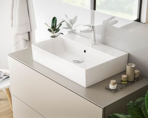 Aufsatz-Waschbecken Bath-O-Line 60 x 42cm | Keramik | weiß